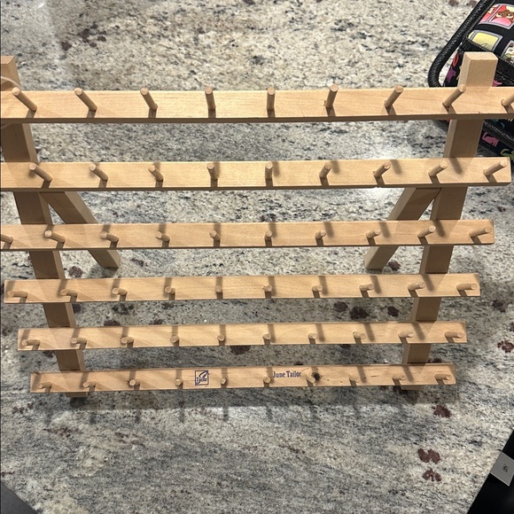 Wooden Thread Rack Sewing - Picture 3 of 3